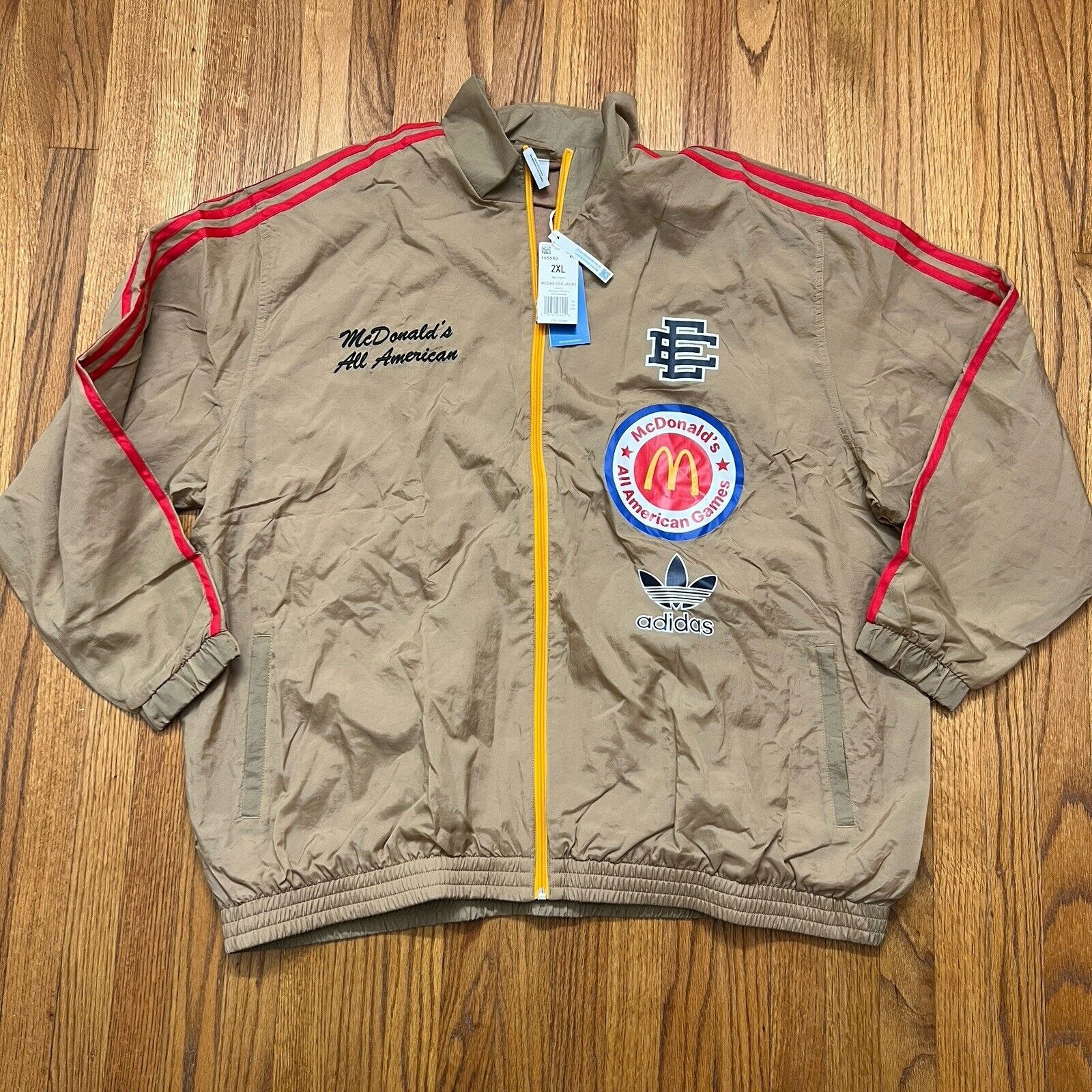 New Rare Adidas X Eric Emanuel Mcdonalds All American Games Jacket Hi5589 2xl